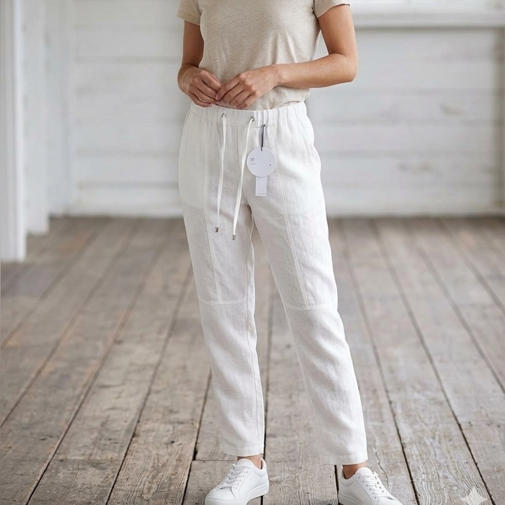 Melissa Nepton Linen Blend Pants